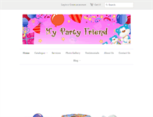 Tablet Screenshot of mypartyfriend.com.sg